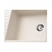Кухонная мойка MILA 1B1D WHITE ALABASTER KUPPERSBERG