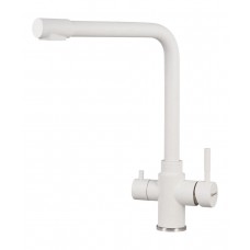Кухонный смеситель Geo KG2385CR WHITE ALABAS. KUPPERSBERG