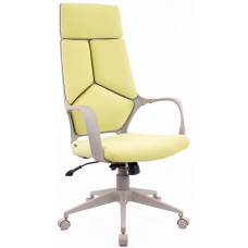 Кресло руководителя Everprof Trio Grey TM Ткань Зеленый