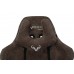 Кресло игровое Zombie VIKING KNIGHT Fabric темно-коричневый Light-10 с подголов. крестовина металл