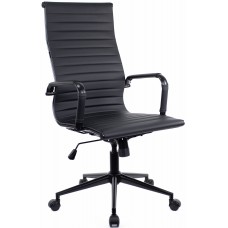 Кресло руководителя Everprof Rio Black T Экокожа Черный
