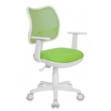 Кресло детское Бюрократ Ch-W797 салатовый TW-03A сиденье салатовый TW-18 сетка/ткань крестовина пластик пластик белый
