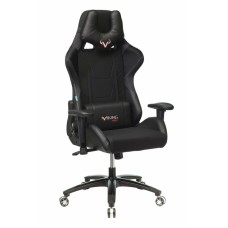 Кресло игровое Zombie VIKING 4 AERO Edition черный текстиль/эко.кожа с подголов. крестовина пластик