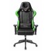 Кресло игровое Zombie VIKING 5 AERO черный/салатовый эко.кожа с подголов. крестовина пластик