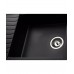 Кухонная мойка MILA 1B1D BLACK METALLIC KUPPERSBERG