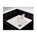 Кухонный смеситель TOPAZ KG2560 WHITE ALABAS. KUPPERSBERG