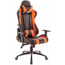 Геймерское кресло Everprof Lotus S2 экокожа оранжевый