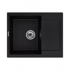 Кухонная мойка MODENA 1B1D BLACK METALLIC KUPPERSBERG