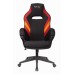 Кресло игровое Zombie VIKING 3 AERO черный/красный текстиль/эко.кожа крестовина пластик