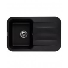 Кухонная мойка LIRA 1B1D BLACK METALLIC KUPPERSBERG