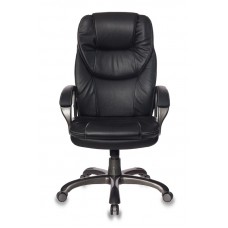 Кресло руководителя Бюрократ T-9905DG/BLACK черный искусственная кожа (пластик темно-серый)