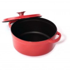 Чугунная кастрюля с крышкой KORTING Korting K 1224 R